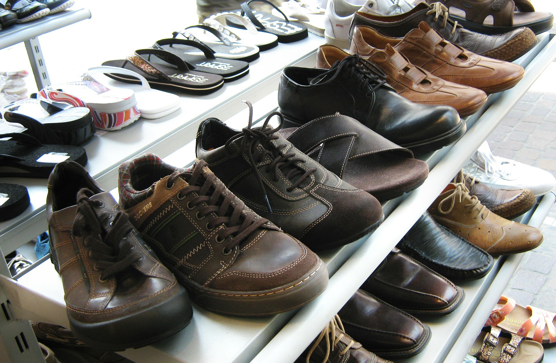 Ассортимент мужской обуви